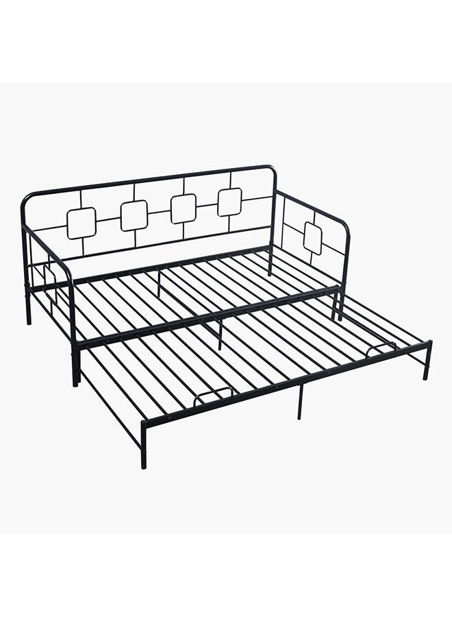 Home Box Urban Single Extendable Metal Day Bed 183x95.5x207 cm  - Image 3