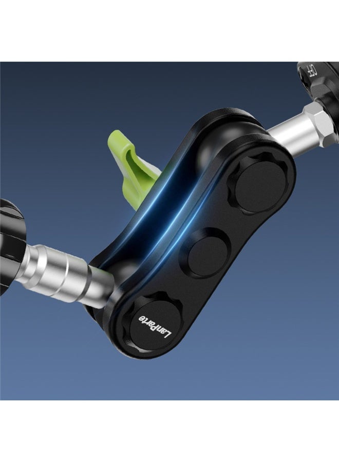 LanParte Magnetic Car Phone Holder 360° Rotating Metal Bracket, Dashboard & Wall Mount Stand for Hands-Free Navigation & Calls - Image 3