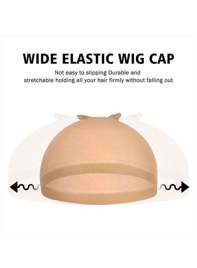 Goiple Wig Accessory Essentials Kit Lace Front Wig Glue & Remover, Wig Caps, Elastic Band, Hair Wax Stick, Edge Control, Edge Brush, Hair Shear Dermaplanning Razor Tool and Edge Scarf - 10PCS - Image 5