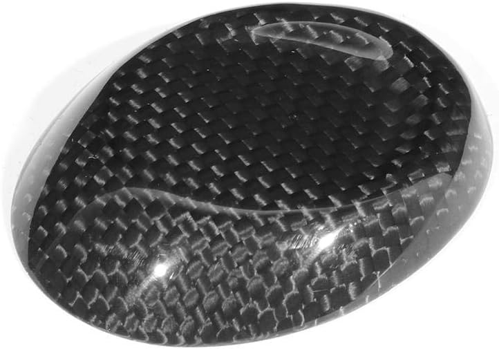 woobles Gear Knob Cover,Carbon Fiber Car Gear Knob Sticker Fit for Camaro 2016-2019 - Image 1