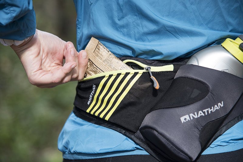Nathan Peak Hydration Waist Pack with Storage Area & Run Flask 18oz – Running, Hiking, Camping, Cycling - Image 5