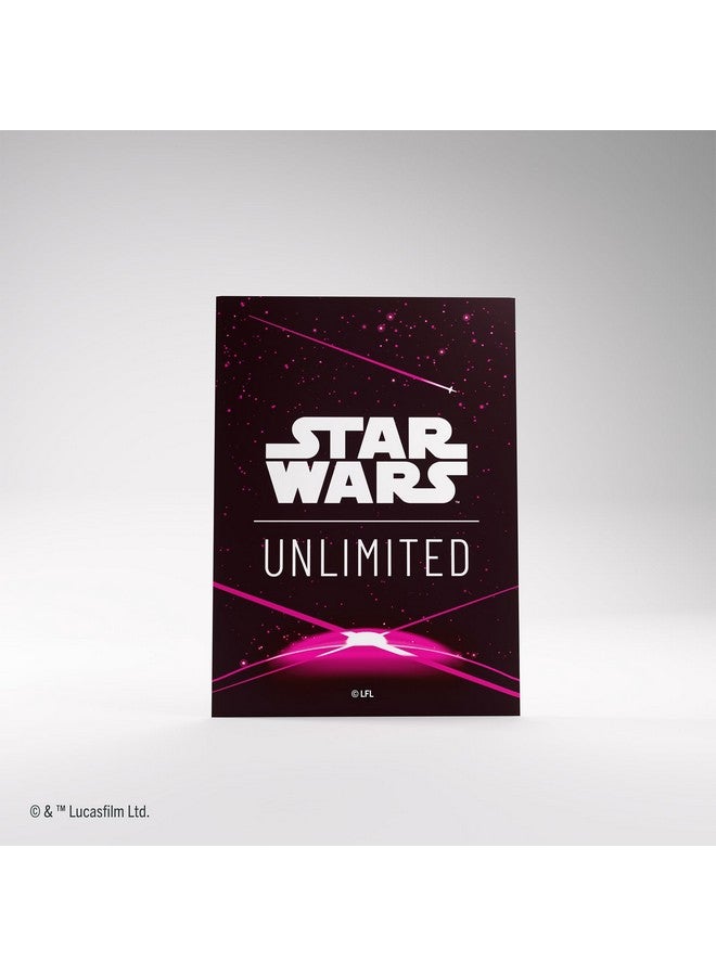 Gamegenic أكمام فنون ماغنتا من ستار وورز غير محدودة - حزمة مرخصة رسمياً تحتوي على 60 كم فنون و 1 كم شفاف، حجم مُحسّن لألعاب ستار وورز غير محدودة وألعاب TCG و LCG الأخرى، مصنوعة بواسطة جيمجينيك. - Image 3