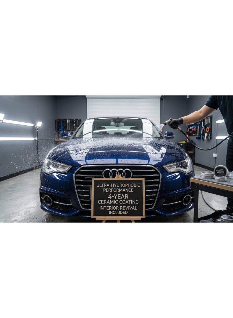 SONAX Auto Detailing Package: Paint Correction, Ceramic Coating & Deep Interior Cleaning| 4 years warranty - Image 2