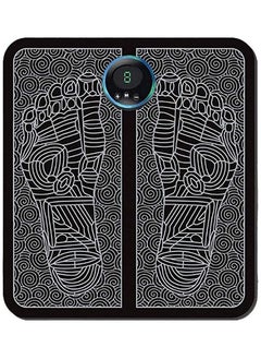 Foot Massager,ShowTop EMS USB Rechargeable Folding Portable Electric Massage Mat,Electronic Muscle Stimulatior Feet Massage Promoting Blood Circulation Muscle Pain Relief