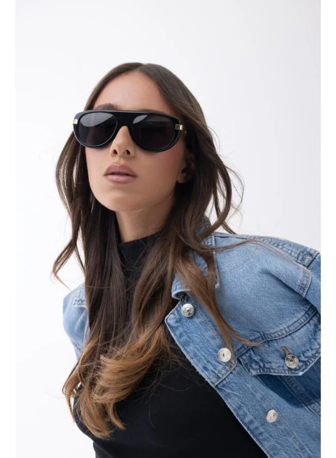 Karen Wazen Sol Aviators Sunglasses