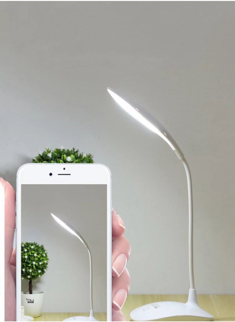 Generic LED Charging Folding Desk  Study Desk Lamp Tri Color Temperature Infinite Dimming 1200mAh  - Image 3