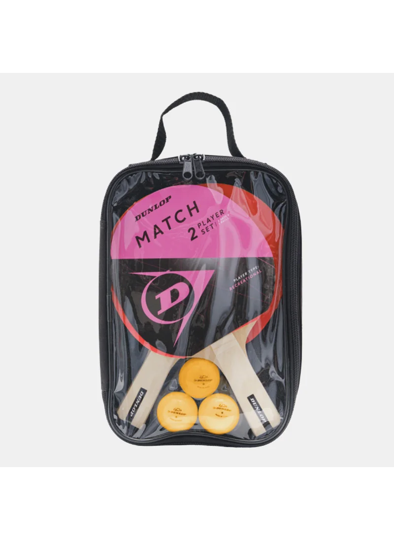 DUNLOP Match 2 Player Table Tennis Set