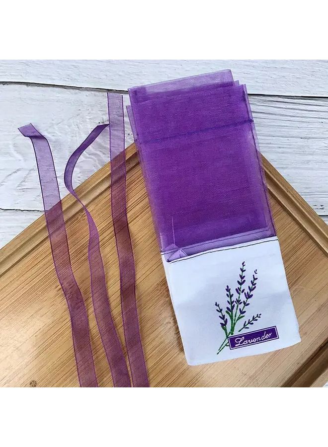 50pcs Lavender Sachet Bags Empty Drawstring For DIY Essential Oils Herbal Moth Repellent - Image 4