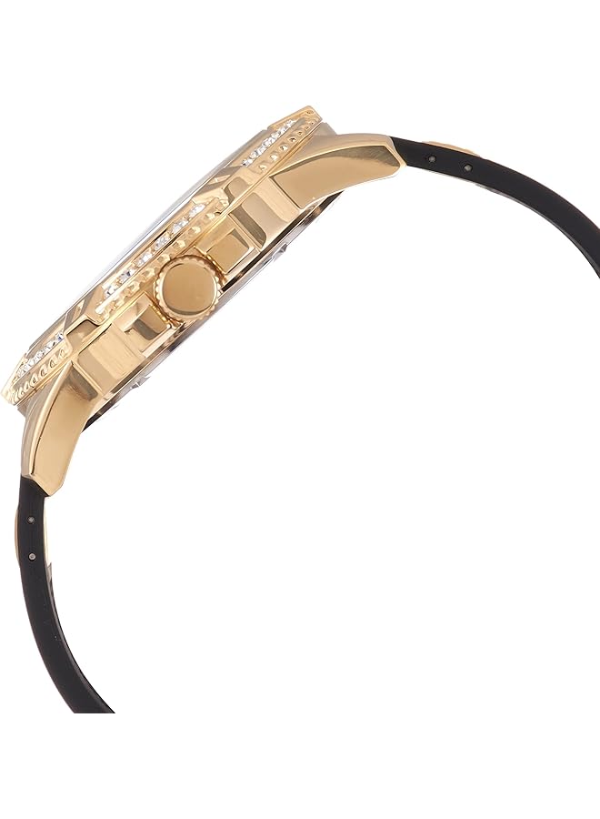 جس ساعة كوارتز رجالية بشاشة تناظرية وحزام سيليكون W1132G1 - Image 3