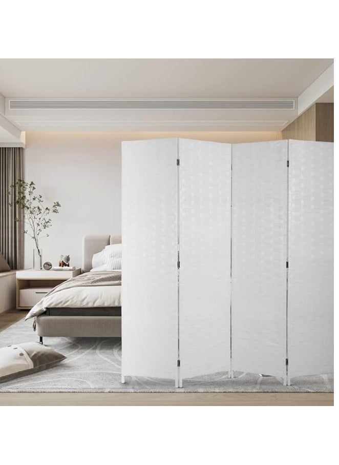 Silver Sea - Silver Sea Foldable Movable Stretch Room Divider, [200 x 180cm] Fully Hand-woven Entrance Partition, Suitable for Office, Bedroom, Living Room, Hotel Room Wall, - Image 1