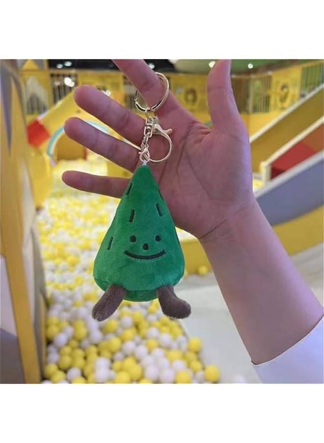 Tree Keychain, Cute Plush Mini Doll Ornament for Bag, Handcrafted Soft Pendant for Holiday Cheer - Image 2