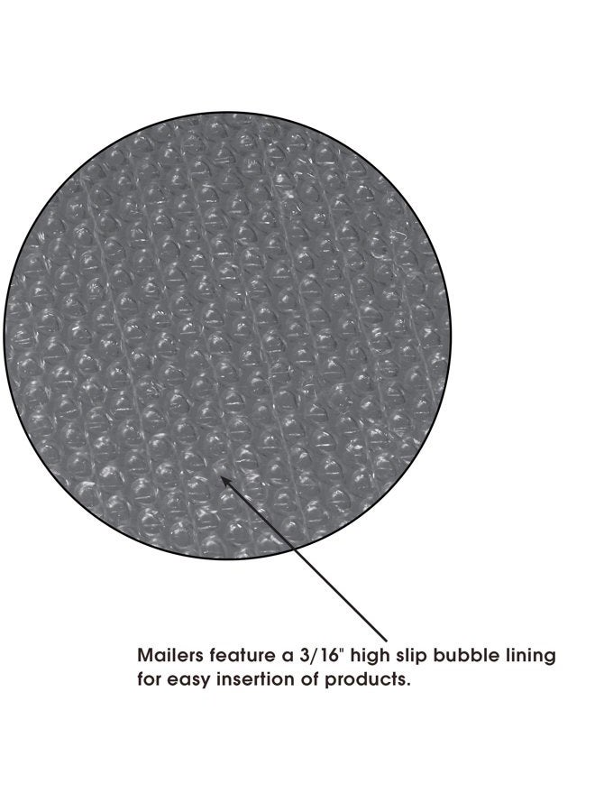 Aviditi Polyolefin Bubble Lined Mailer, 14-1/2" L x 9-1/2" W, White, Case of 25 (B83425PK) - Image 3