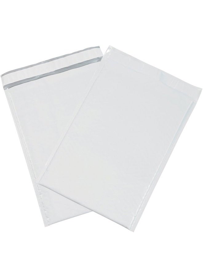 Aviditi Polyolefin Bubble Lined Mailer, 14-1/2" L x 9-1/2" W, White, Case of 25 (B83425PK) - Image 1