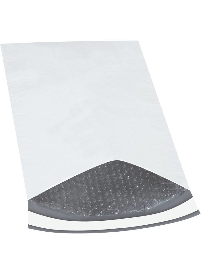 Aviditi Polyolefin Bubble Lined Mailer, 14-1/2" L x 9-1/2" W, White, Case of 25 (B83425PK) - Image 2