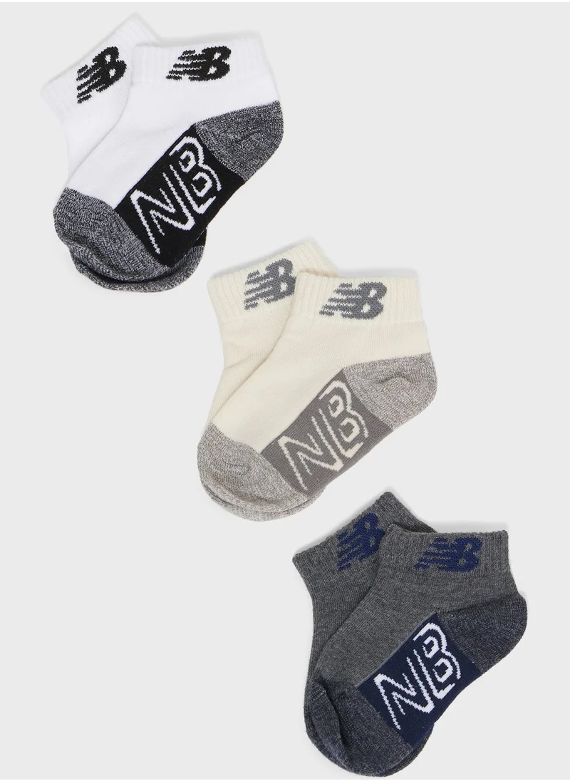 New Balance Kids 6 Pack Ankle Socks