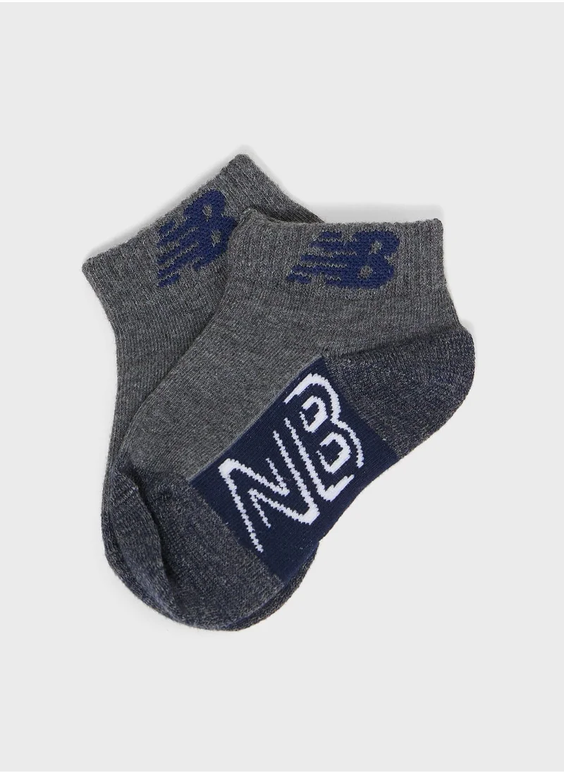 New Balance Kids 6 Pack Ankle Socks