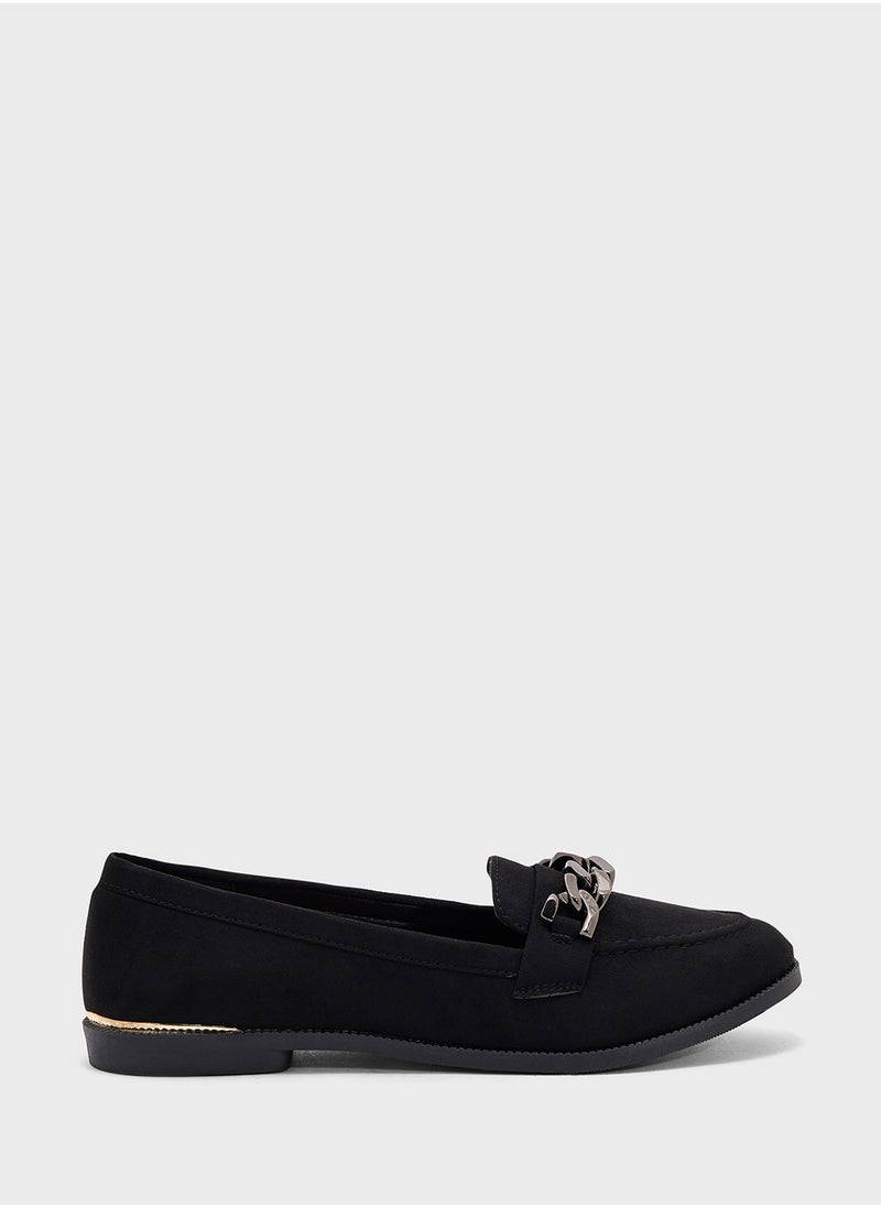 Ginger Loafer With Chain Strap  - Image 1