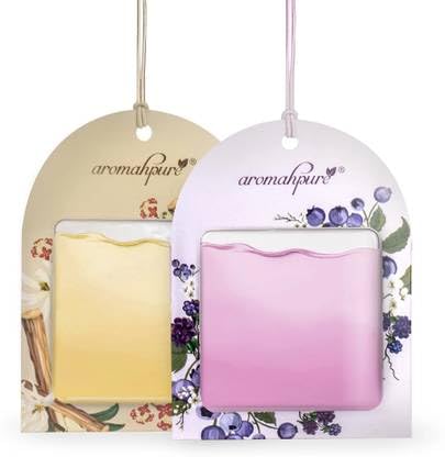 Aromahpure Gel Wink Hanging Car Perfume - Berry, Sandalwood | Long-Lasting Gel Based Car Air Freshener | Car Accessories | Lasts Up to 30 Days - Image 1