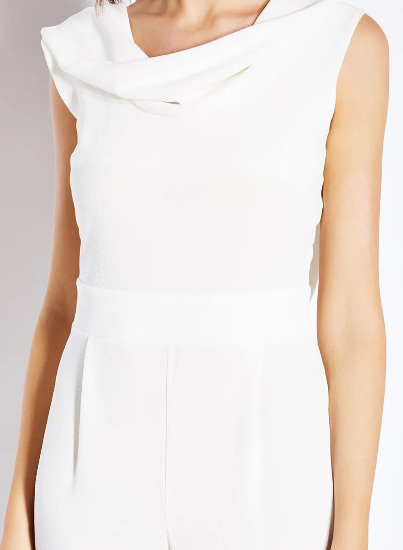 Ginger Open Back Cowl Neck Jumpsuit