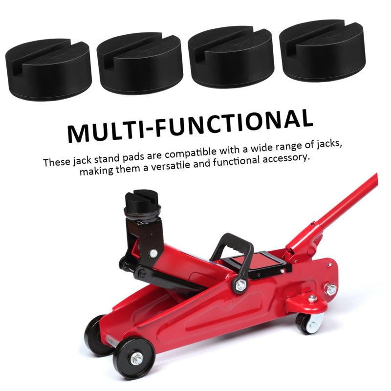 12 Pcs Heavy Duty Jack Rubber Pads Floor Jack Support Blocks For Cars Rvs Automotive Repair - Image 4