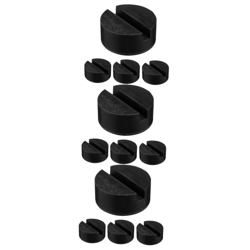 12 Pcs Heavy Duty Jack Rubber Pads Floor Jack Support Blocks For Cars Rvs Automotive Repair - Image 1