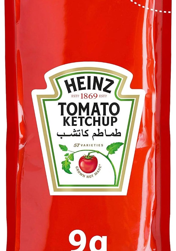 Heinz Tomato Ketchup Sachet, 9G (Pack Of 1000)
