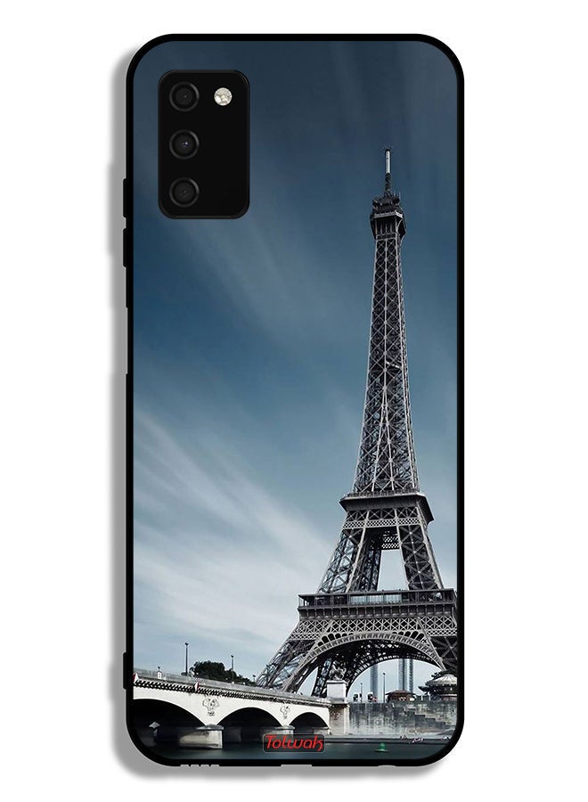Tolwak Samsung Galaxy A02s Protective Case Cover Eiffel Tower - Image 1