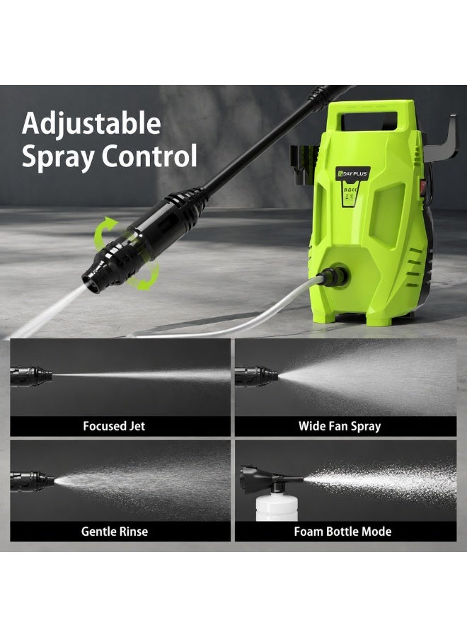 Portable Automatic High-Pressure Car Wash Machine, 2200W Car Wash Pump With a 3-Meter Long Hose，High Pressure Portable Car Home And Garden Washer Machine - Image 4