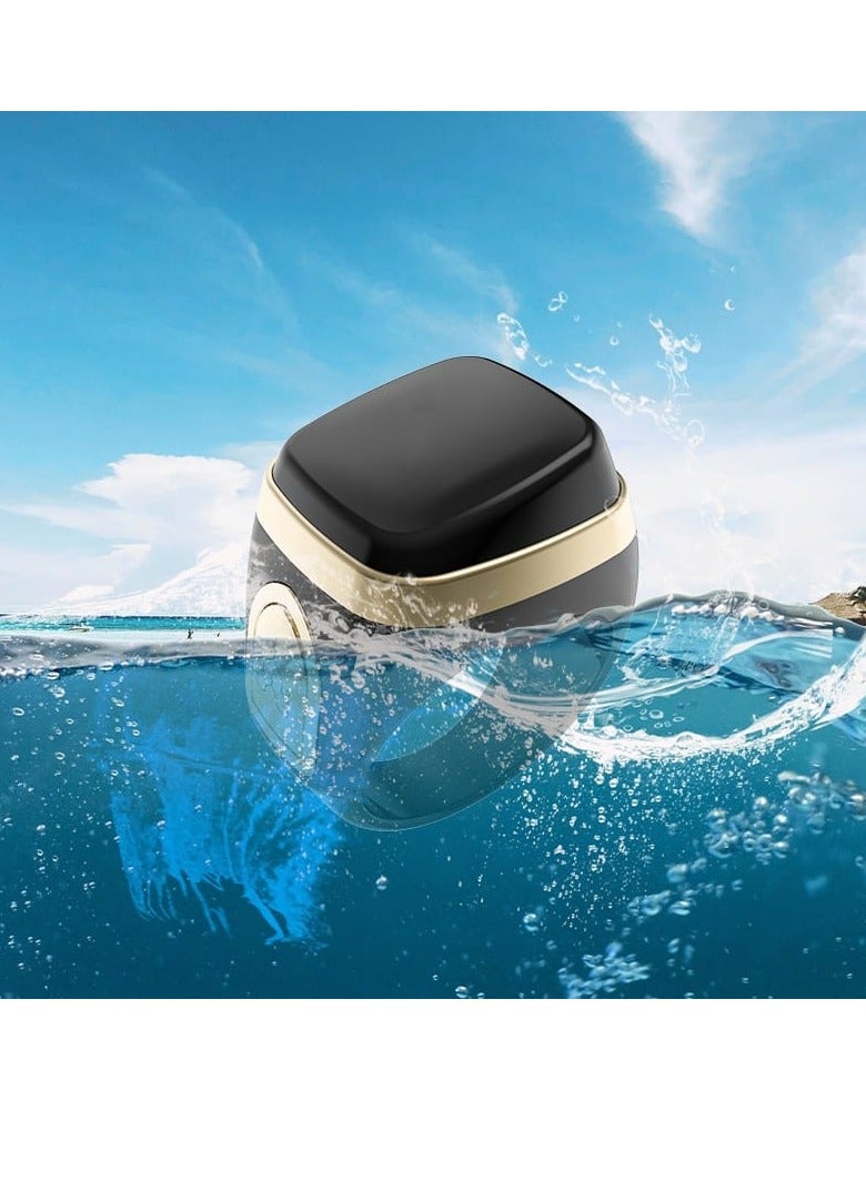 عداد التسبيح الذكي 22 ملم مع 5 إشعارات بأوقات الصلاة اليومية وعرض الوقت بتقنية OLED وتطبيق IPrayer Life وبطارية تدوم 3 أيام - Image 2