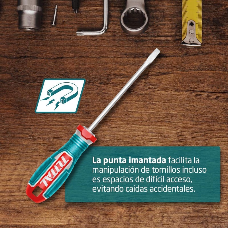 TOTAL Slotted Screwdriver TSDSL6125 - Image 4