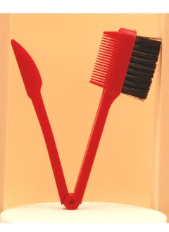PRIME Foldable 3 in 1 Hair Edge Control Brush Comb Eyebrow Brush Double Sided Edge Brush for Hairstyling, Eyelash Combs and Eyebrow Brushes for Women Men Kids  - Image 4