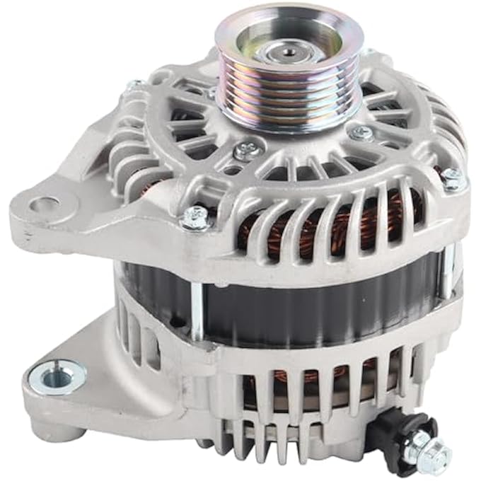 MISIOEK Alternator 100A 12V 6-Groove Pulley Compatible with 2013-2019 & 2022-2023 Mazda CX-5,2014-2018 3,2014-2021 6,2016-2021 CX-3,MX-5 Miata & Toyota Yaris,Yaris iA & Scion iA,Replace 20288N - Image 2