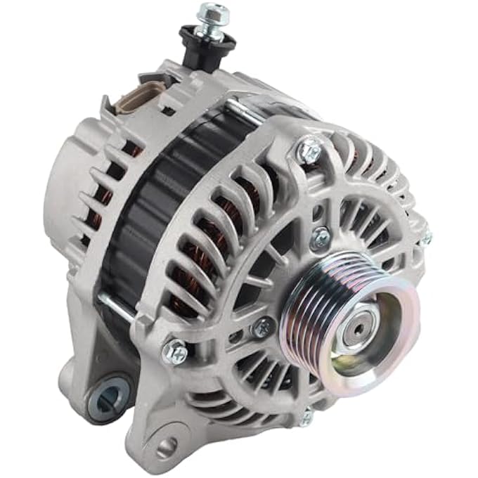 MISIOEK Alternator 100A 12V 6-Groove Pulley Compatible with 2013-2019 & 2022-2023 Mazda CX-5,2014-2018 3,2014-2021 6,2016-2021 CX-3,MX-5 Miata & Toyota Yaris,Yaris iA & Scion iA,Replace 20288N - Image 1
