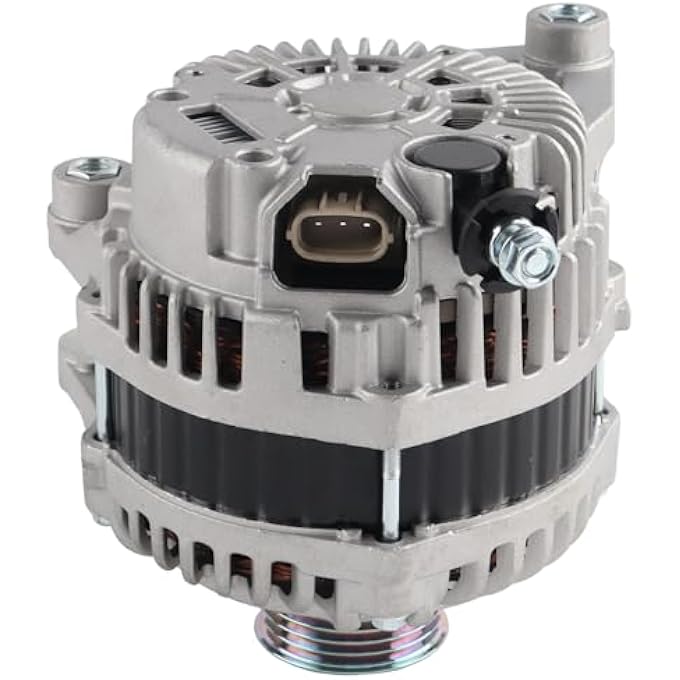 MISIOEK Alternator 100A 12V 6-Groove Pulley Compatible with 2013-2019 & 2022-2023 Mazda CX-5,2014-2018 3,2014-2021 6,2016-2021 CX-3,MX-5 Miata & Toyota Yaris,Yaris iA & Scion iA,Replace 20288N - Image 4