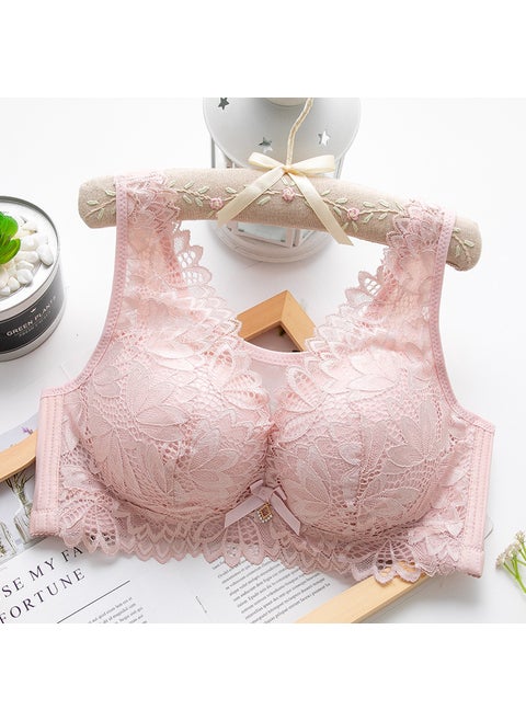 Lift Support Wireless Bra Pink