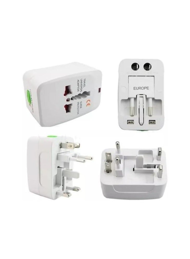 3 in 1 Universal Travel Adapter - Fits EU, US, Saudi Arabia, Gulf Countries and more - Image 1