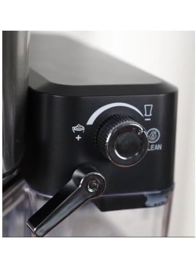 دي اس بي ماكينة تحضير القهوة 2 في 1 بقوة 1350 واط وضغط 20 بار، مع خزان حليب 700 مل وشاشة تعمل باللمس للإسبريسو والكابتشينو واللاتيه، موديل KA3104 - Image 4