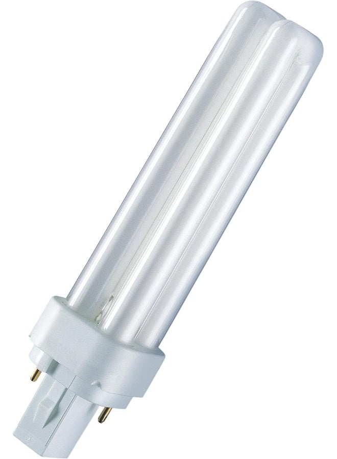 Osram Dulux D Plugin Base Lamp, 18W, 2P Cool White - Image 1