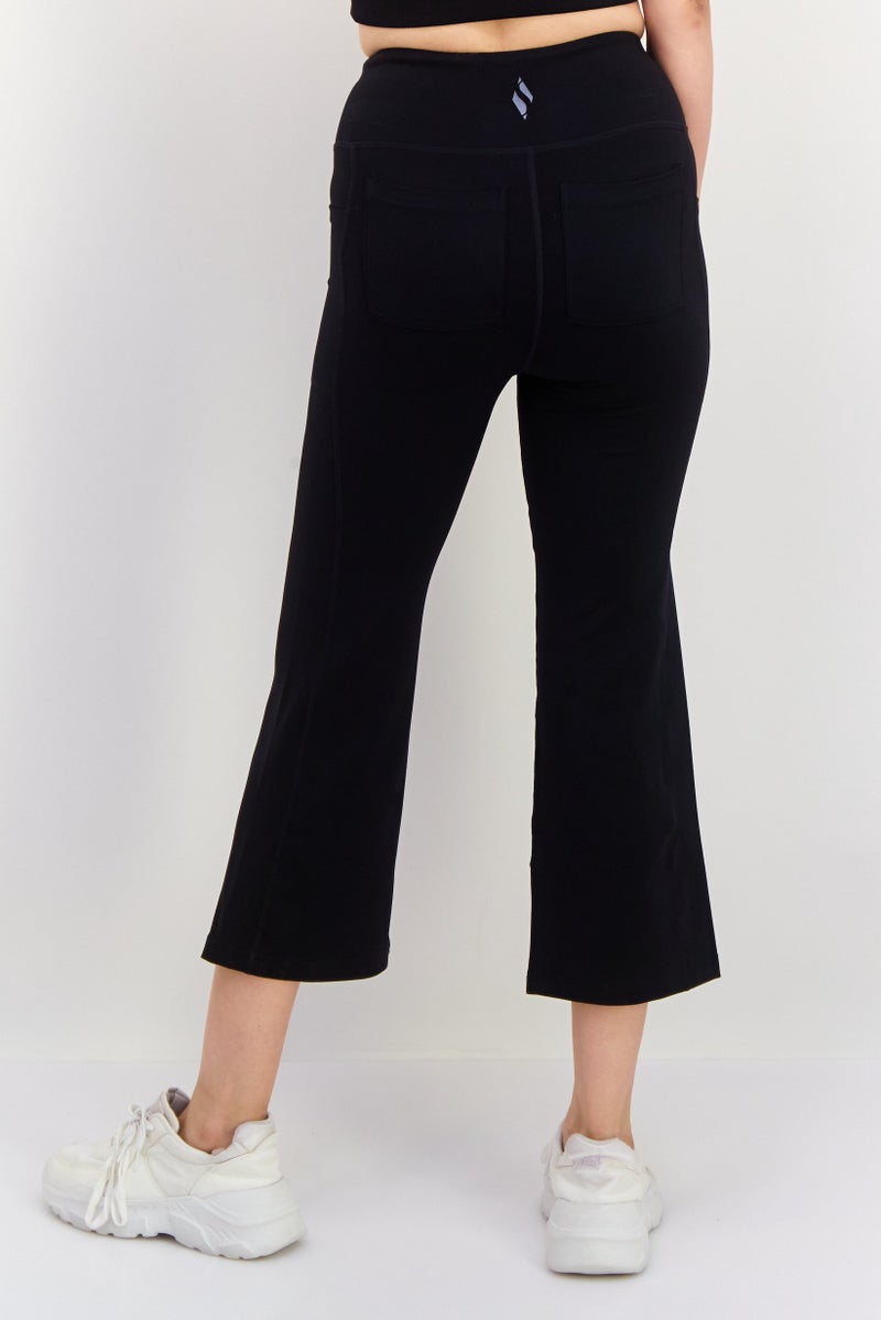 SKECHERS Women Sportswear Fit Brand Logo Training Tight, Black - Image 2