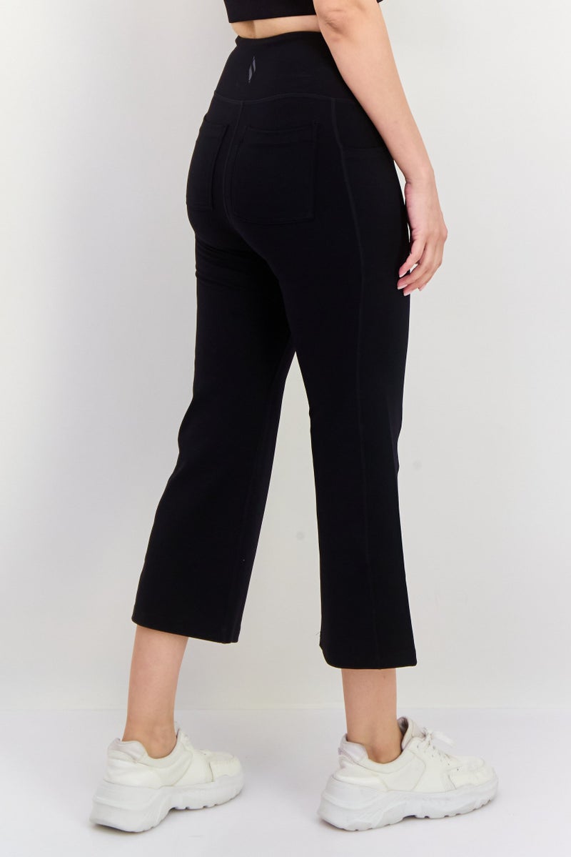 SKECHERS Women Sportswear Fit Brand Logo Training Tight, Black - Image 3