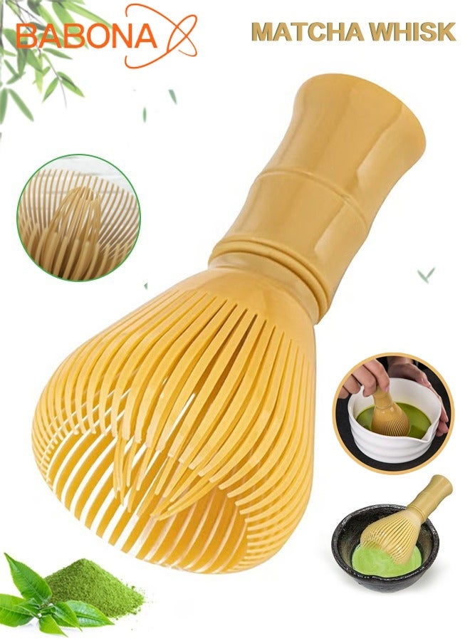 BABONA 1pc Resin Matcha Whisk, Japanese Chasen, Tea Brush, Detachable, Easy to Clean, Reusable Powder Whisk, Perfect for Matcha Lovers, Beautiful Holiday Gifts - Image 1