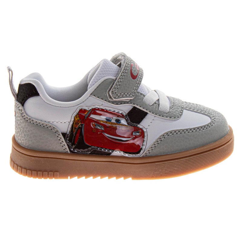 Josmo Cars Lightning McQueen Shoes for Boys - Shoe Classic Retro Style Sport Soccer Sneakers - Red (Size 8 Toddler) - Image 2