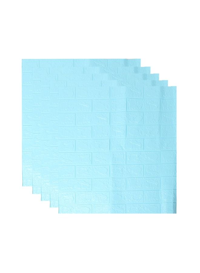 JSAITOYS 5 Pieces Wall Stickers Home Decoration Waterproof For Interior Walls And Stick Tiles 3D Foam  - Image 1
