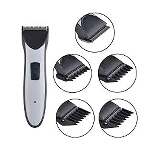 Concepta Professional Hair Clipper Design Perfect Shaver And Haircut Rechargeable Beard And Moustaches Hair Machine And Trimming With Cord And Without Cordless Use (Silver),Men - Image 3