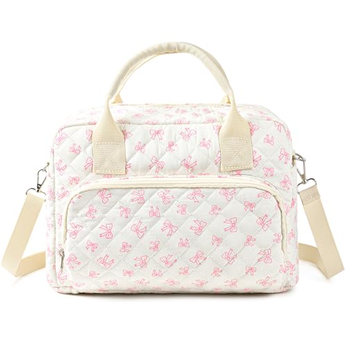 Aileam Insulated Lunch Box for Women Cute Reusable Lunch Bag with Large Capacity Leakproof Portable Tote for Work Picnic Travel Aesthetic Lunch Case for Adults Girls - Image 1