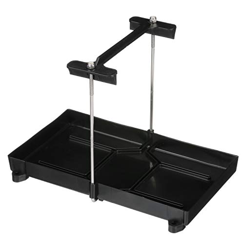 Seachoice USCG-Approved Marine Group 27 Series Hold-Down Battery Tray, Black - Image 2