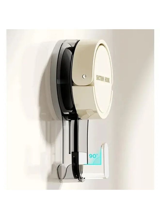 Heavy Duty Waterproof Suction Cup Hooks Green 10pcs No Drill Adhesive Shower Hooks - Image 3