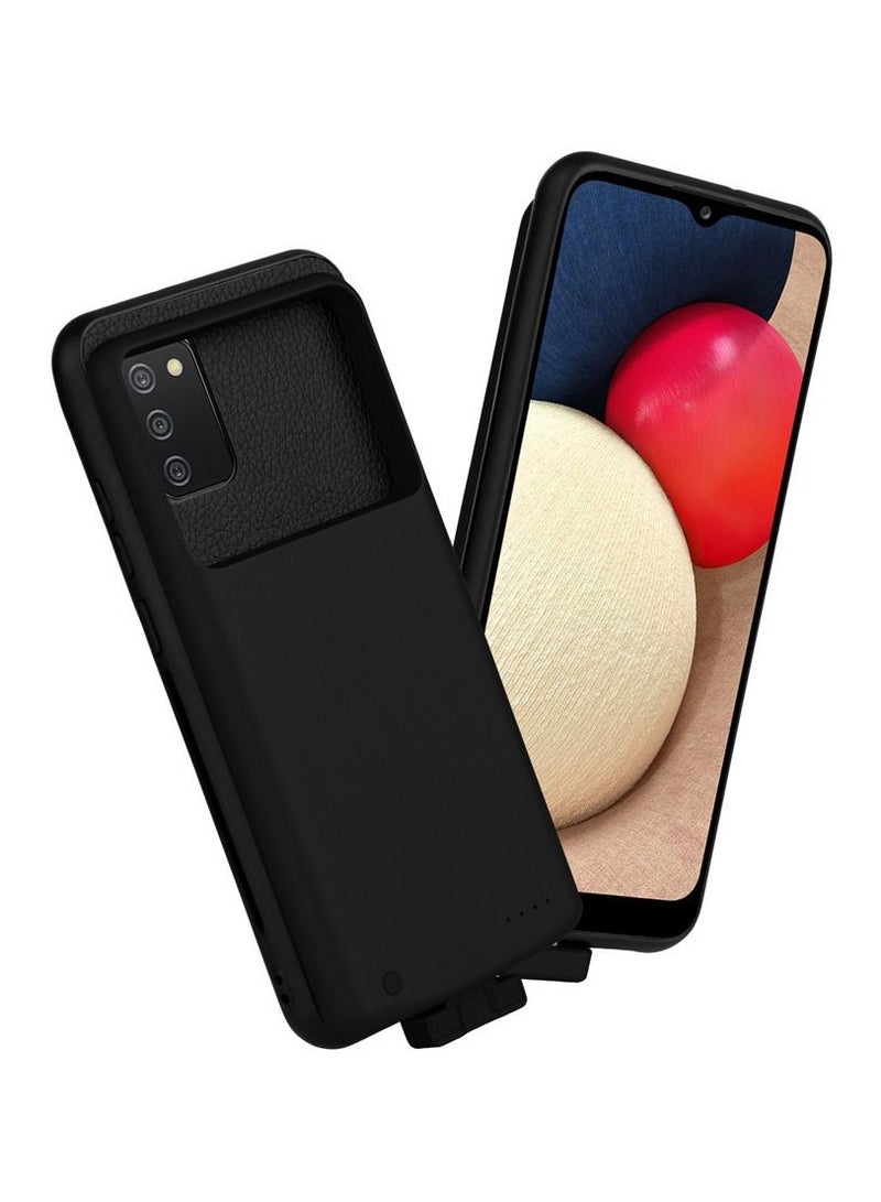 Raxoom Rechargeable Portable Protective Backup Power Bank Case for Samsung A02S - Image 1