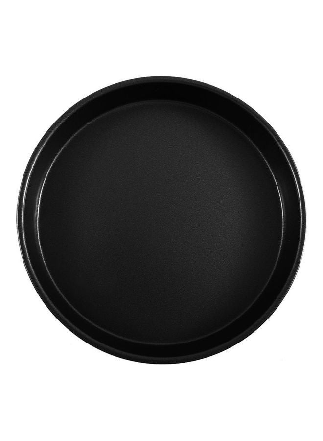 NIBEMINENT Metal Round Shape House Pizza Pan Black - Image 4