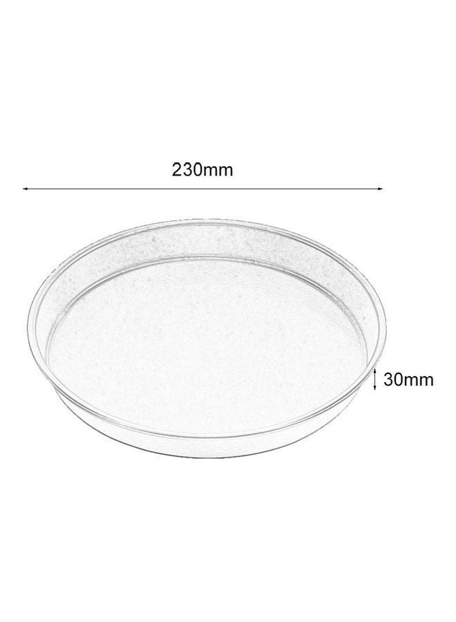 NIBEMINENT Metal Round Shape House Pizza Pan Black - Image 5